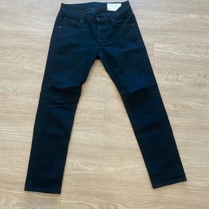 RAG & BONE  // MENS JEANS // SIZE 30 // FIT 2 SLIM // BLACK